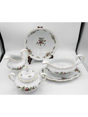 Johann Haviland Moss Rose (Thailand Traditions)  Serving Piece Collection